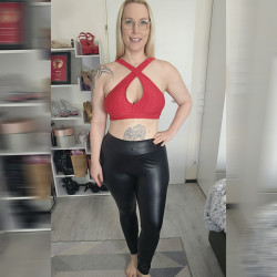 Wetlookleggings